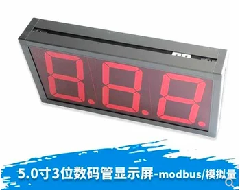 bdc kodu 485 toplama modülü LED4-bit dijital tüp ekran modülü 5 inç modbus geniş ekran