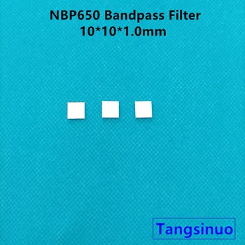 Çoklu boyut 650nm Dar Bant Geçiren Filtre NBP650-40K ışık geçiren Optik Cam