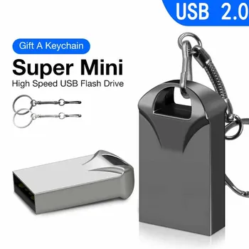 USB flash sürücü Yüksek Hızlı 2.0 Mini Flaş Pendrive 128 GB 64 GB 32 GB 16 GB 8 GB Cle USB 2.0 çubuk kalem bellek 64 GB 128 GB Ücretsiz Kargo