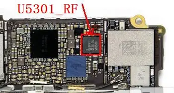 ıphone 6 S için 5 adet / grup / 6 S Artı U5301_RF ıc çip NFC IC