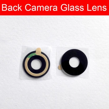 Arka Kamera lens camı İle yapıştırıcı çubuk İçin Poptel 9000 Max Ana Arka Kamera lens camı + Bant Yedek Parçalar