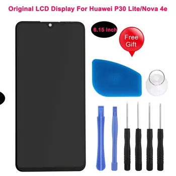 Yeesite AAA Orijinal Huawei P30 Lite LCD ekran Ekran İçin HUAWEİ P30 Lite Ekran Nova 4e MAR-LX1 LX2 AL01 2312 * 1080