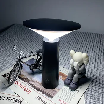 Masa lambaları Oturma Odası yatak odası için Uzaktan Kumanda USB Şarj Çubuğu Lambası Dokunmatik Sensör Lambaları yaratıcı taşınabilir mini kısılabilir