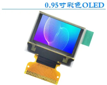 0.95 inç OLED ekran rengi 96*64 23PİN bekleme: 8-bit 6800/8-bit 8080/SPI SSD1331