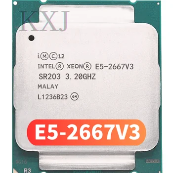 Intel Xeon E5 2667V3 E5 2667 V3 3.2 GHz Sekiz Çekirdekli On Altı İplik CPU İşlemci 20M 135W LGA 2011-3