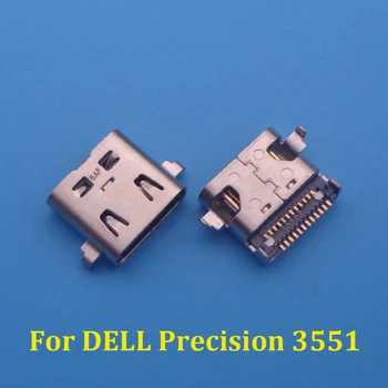 2-10 ADET DELL Precision 3551 İçin şarj portu Taşınabilir Bilgisayar Dahili Arabirim Priz USB Tip C Dişi Güç Konektörü