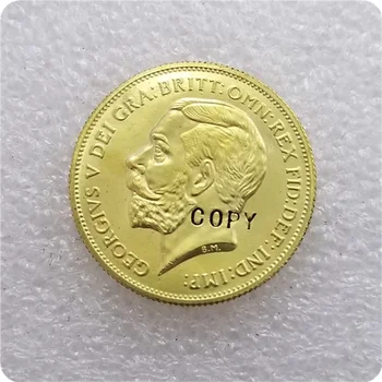 1911 Birleşik Krallık 2 Pound-George V Kopya Para