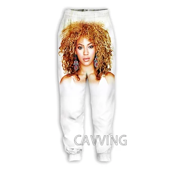 Yeni Moda 3D Baskı Beyonce Rahat Pantolon Spor Sweatpants Düz Pantolon koşu pantolonları Pantolon Kadınlar / Erkekler için J02