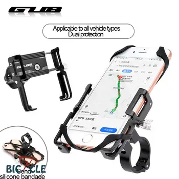 GUB P10 Bisiklet Cep telefon braketi Alüminyum Alaşımlı Sürme Navigasyon Braketi Pil Elektrikli Araç Motosiklet Braketi