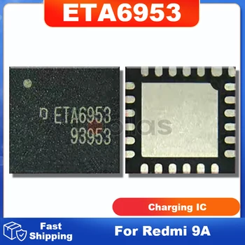 10 Adet/grup ETA6953 İçin Orijinal Yeni Redmi 9A USB şarj aleti IC BGA Şarj IC Yedek Parçalar Çip Yonga Seti