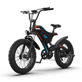 20 AOSTİRMOTOR S18-MİNİ 48V 500W İnç Yağ Lastik Elektrikli Bisiklet Kir Elektrikli Bisiklet fırçasız motor Yağ Lastik Elektrikli Bisiklet