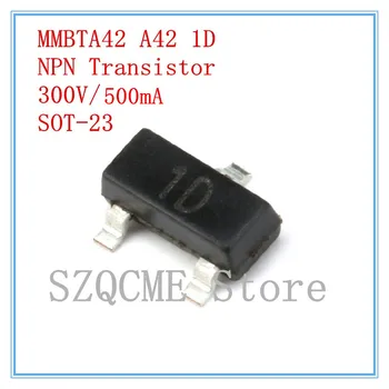 20 ADET MMBTA42LT1 A42 İşaretleme 1D 300V 500mA 0.5 A NPN Transistör triyot SOT-23 SMD